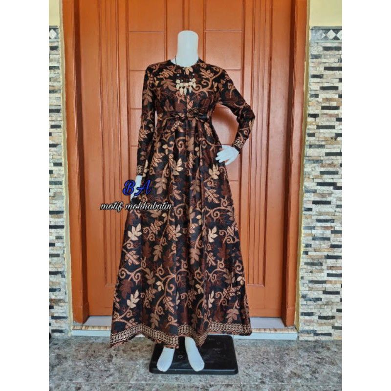 GAMIS BATIK MANGGAR, PADI,SEKAR,CANTIK,KUBIS,KIPAS,DAUN,KUPU,NADINE,GENDIS