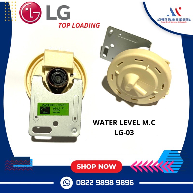 sensor water level mesin cuci LG FRONT LOADING