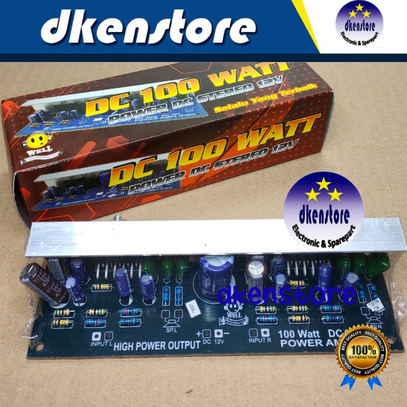 Kit Power DC 12V stereo 100Watt TDA2005 12 Volt