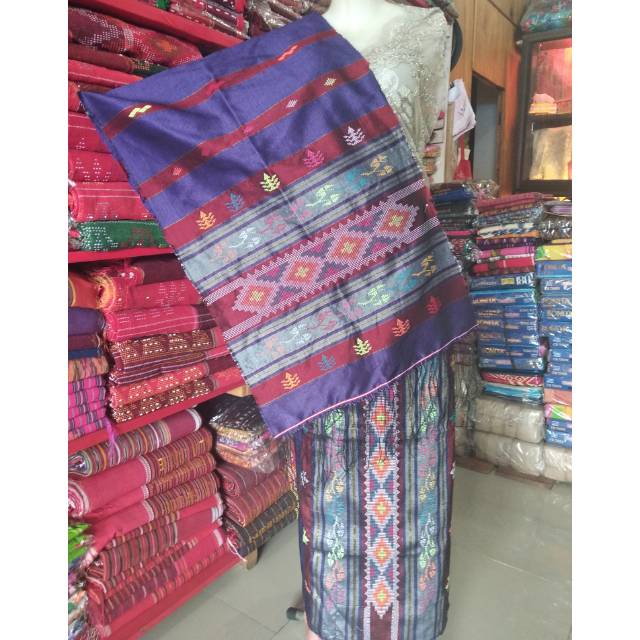 Songket Semi Sutra Hongkong