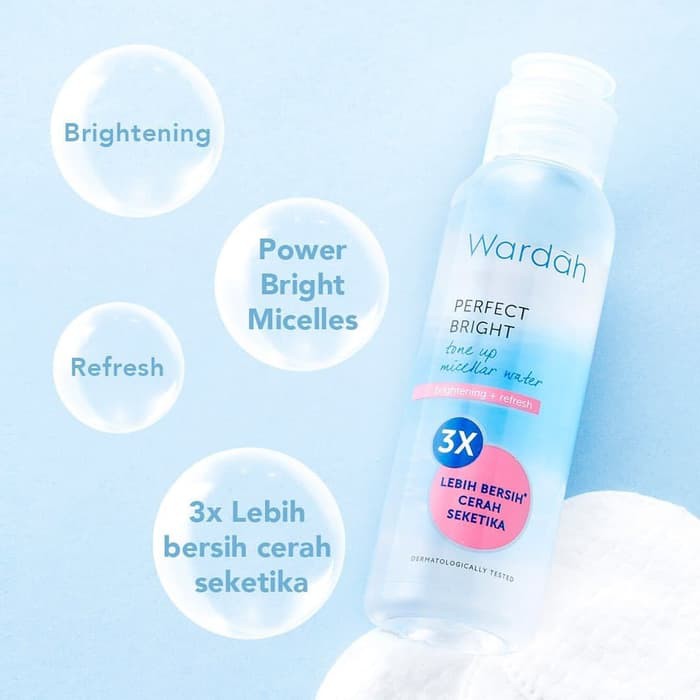 Wardah Perfect Bright Tone Up Micellar Water 100ml