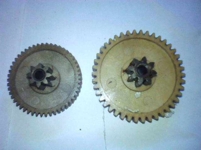 Mesin penghancur kertas part gear box