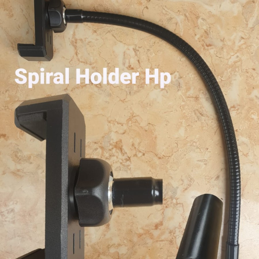 HOLDER MIC SPIRAL + CAPIT HP