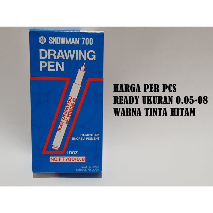 

Pendrawing- Snowman Drawing Pen Ft 700 0.05 0.1 0.2 0.3 0.4 0.5 0.6 0.7 0.8 -Drawing-Pen.