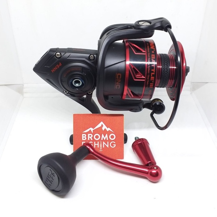 {storecolection} Reel PENN BATTLE III 4000 HS / BATTLE 3 4000HS / BTLIII4000HS Berkualitas