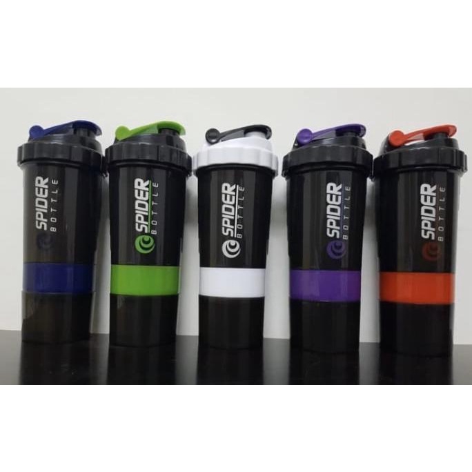 Smartshake Shaker Bottle Spider 600Ml Not Susu Whey Protein Gold Iso