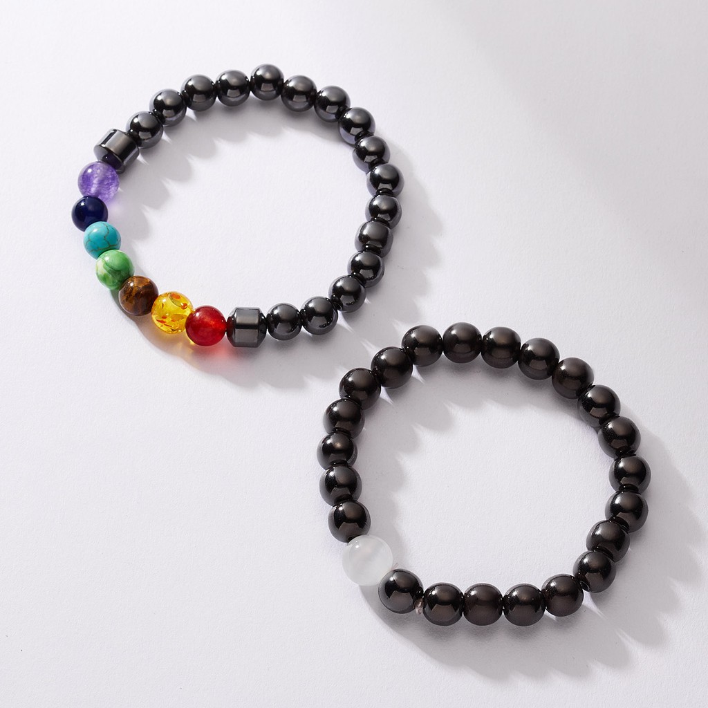 Seven Chakra Yoga Energy Bracelet Magnetotherapy Health Bracelet