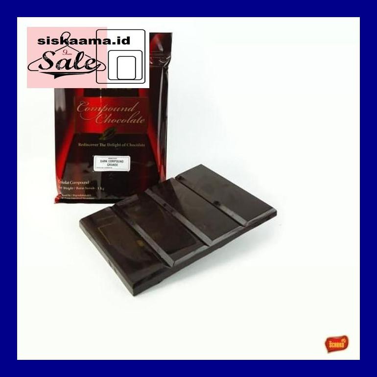 

A40D0Yh Dark Chocolate Compound Grande / Schoko / Dark Chocolate / Coklat Blok D50Tr40V