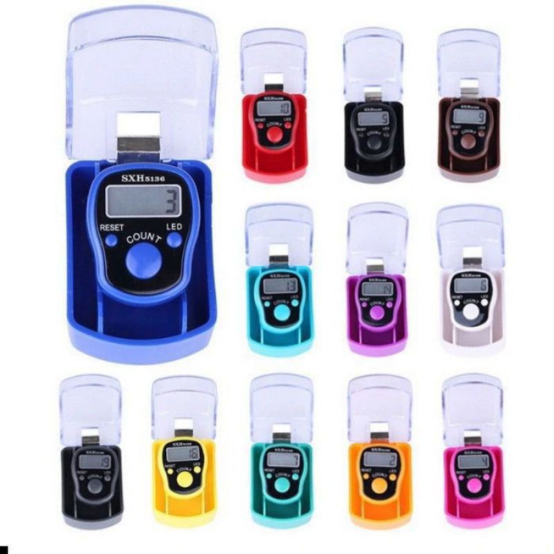 Tasbih Digital Led Tasbih Jari Counter Tally Tasbeh Ibadah Mini Import Murah Elektronik Mini