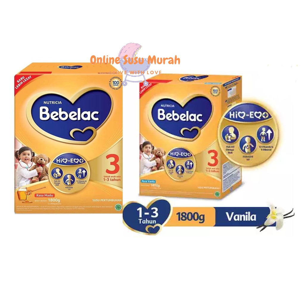 Bebelac 4 Madu 1800gr Harga Terbaik September 21 Shopee Indonesia