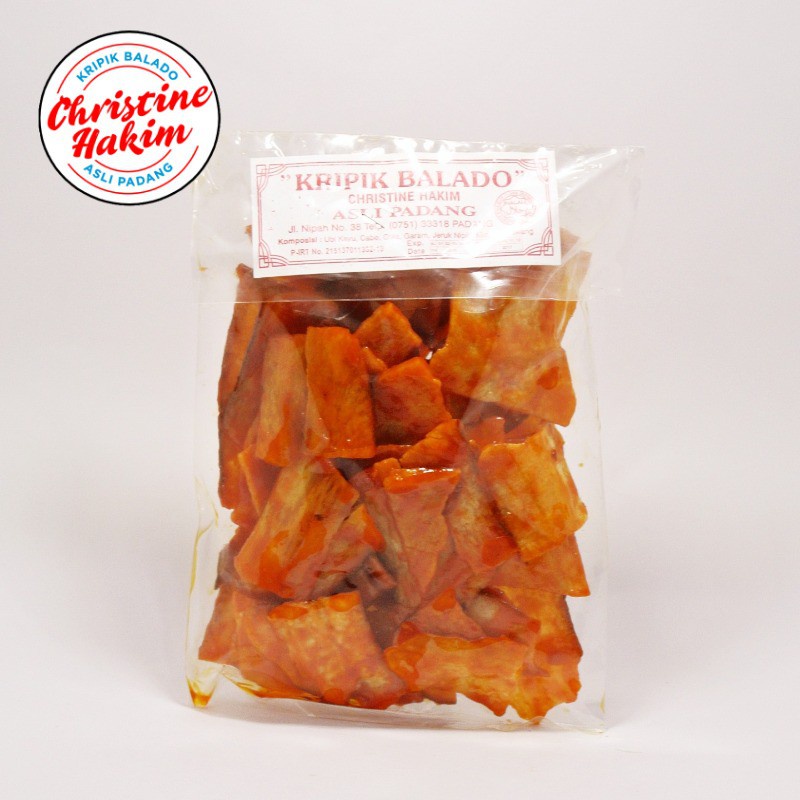 

Kripik Balado Sanjai Balado 200gr - Christine Hakim