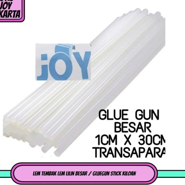 

➱ Lem tembak lem lilin besar / Gluegun stick kiloan ♪