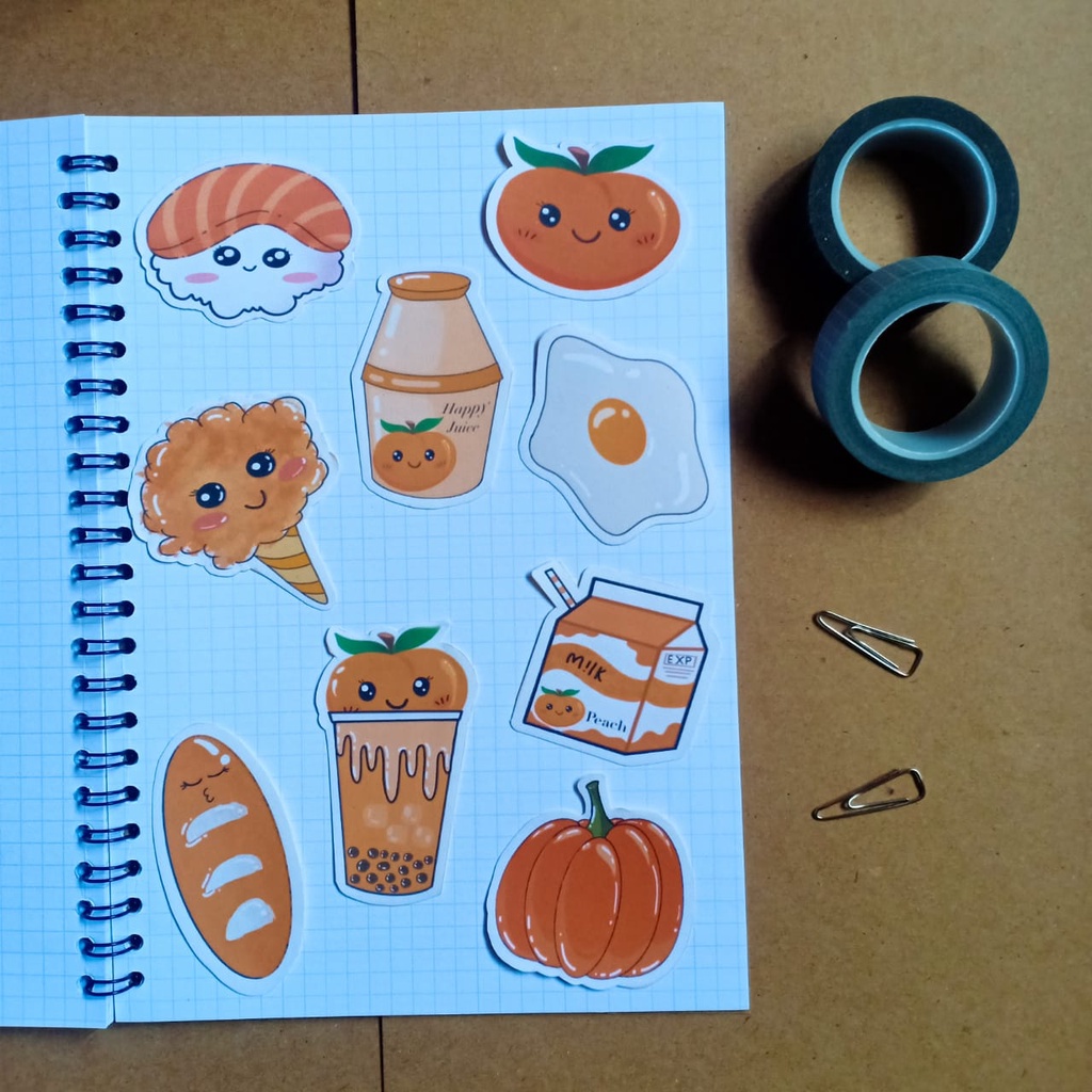 

20 Pcs Mogu Sticker / Sticker lucu/ sticker journal / Sticker catatan/ migyu project