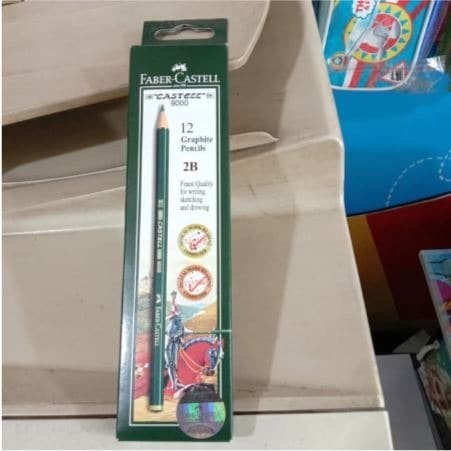 

Hemat Pensil 2B Faber Castell / Pack Isi 12Pcs Murah