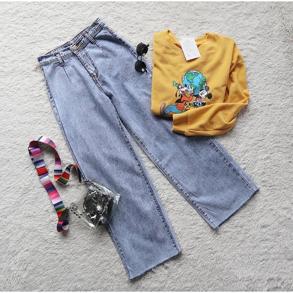 KULOT JEANS KODE 727 Shopee Indonesia KULOT JEANS KODE 727 Shopee Indonesia