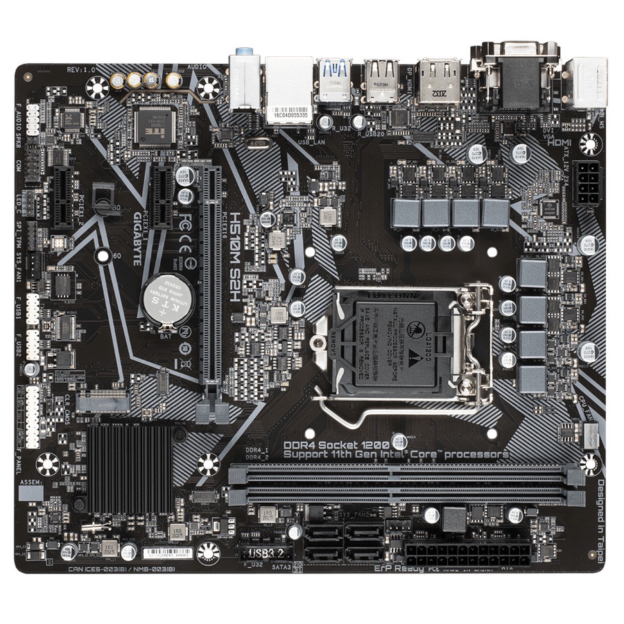 MOTHERBOARD GIGABYTE H510M S2H