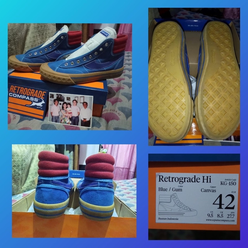 preloved compass blue gum