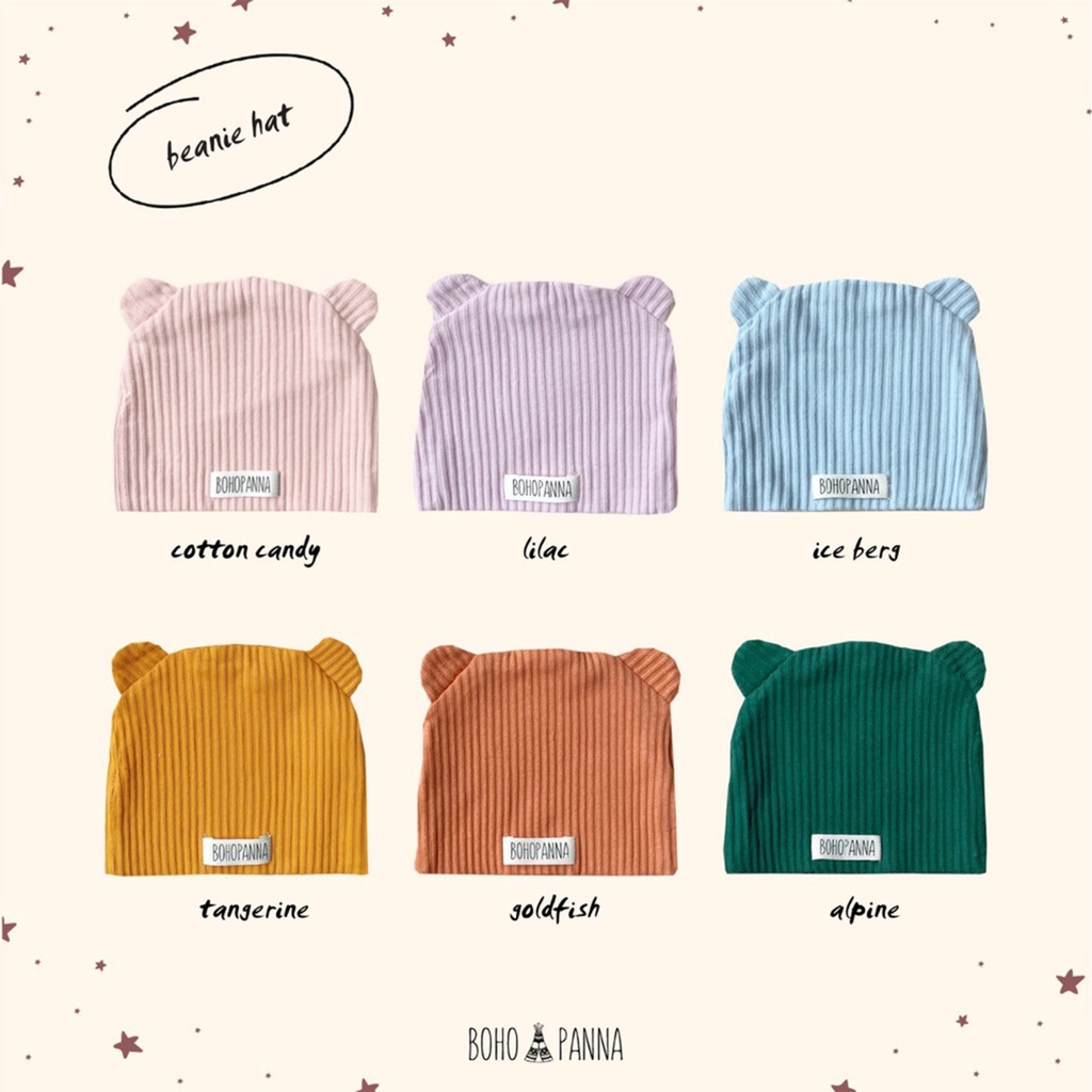 BohoPanna Emma Bucket Hat / Lizzie Bucket Hat / Topi anak