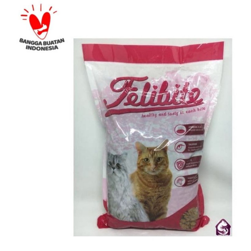 Makanan kucing LIGHTNING CAT 800GR felibite 1kg repack felibite ikan felibite donut pelibite