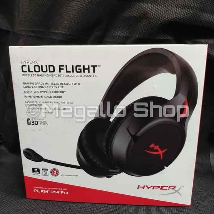 hyperx cloud flight wireless gaming headset ps4