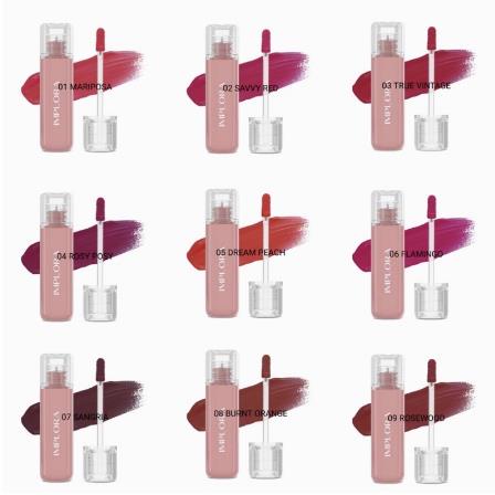 * NCC * Implora Liptint Cheek Lipstik Cair Lip Jelly Tint