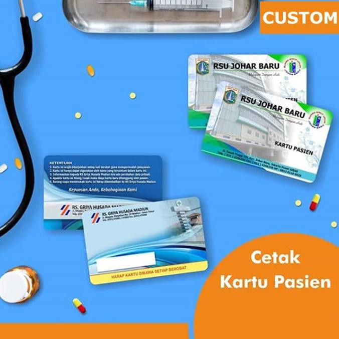 

Monggo] Cetak Custom Pre Printed Pvc Id Card Kartu Member Pasien Pegawai