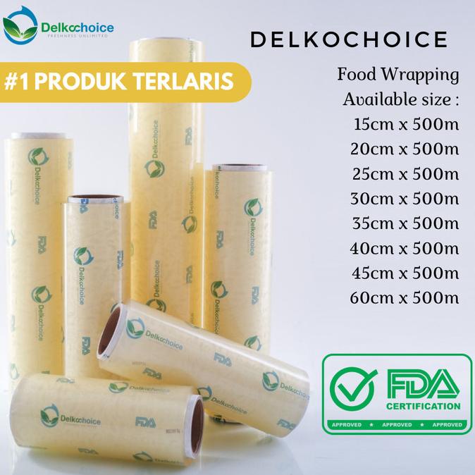 

Diskon PLASTIK FOOD WRAP / CLING WRAP - DELKOCHOICE Diskon