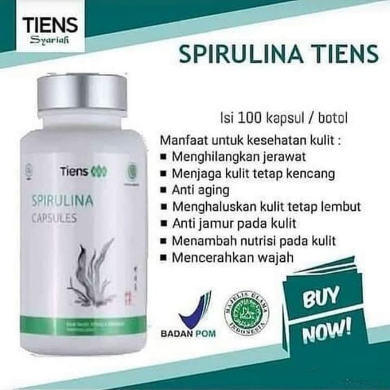 Spirulina Tiens| Spirulina Original Tiens Produk terbaru