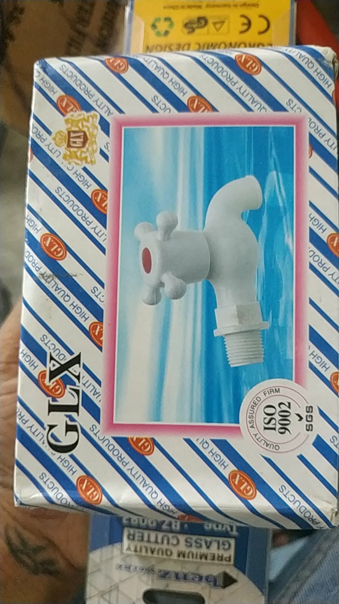 Kran Tembok / Keran Pvc Baling 1/2” / 3/4” Glx