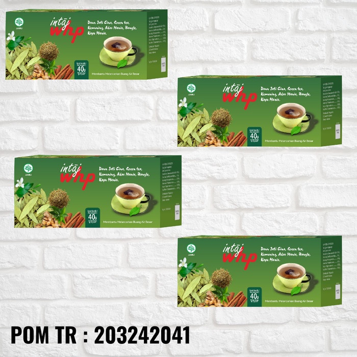 

ORIGINAL MURAH [4PACK] TEH CELUP DAUN JATI CINA WHP | HERBAL PELANGSING