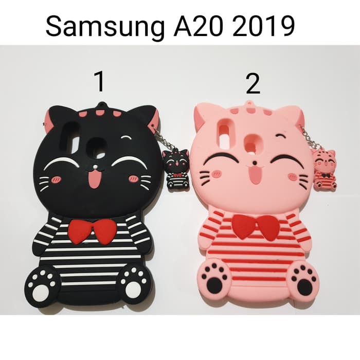Silicon Case 3D Samsung A20 2019 / Case 3D Samsung A20 2019
