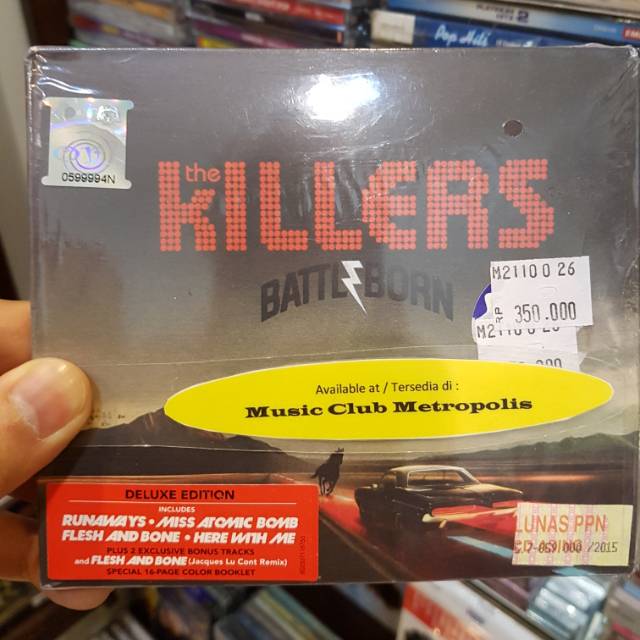 CD THE KILLERS - BATTLE BORN DELUXE IMPORTED