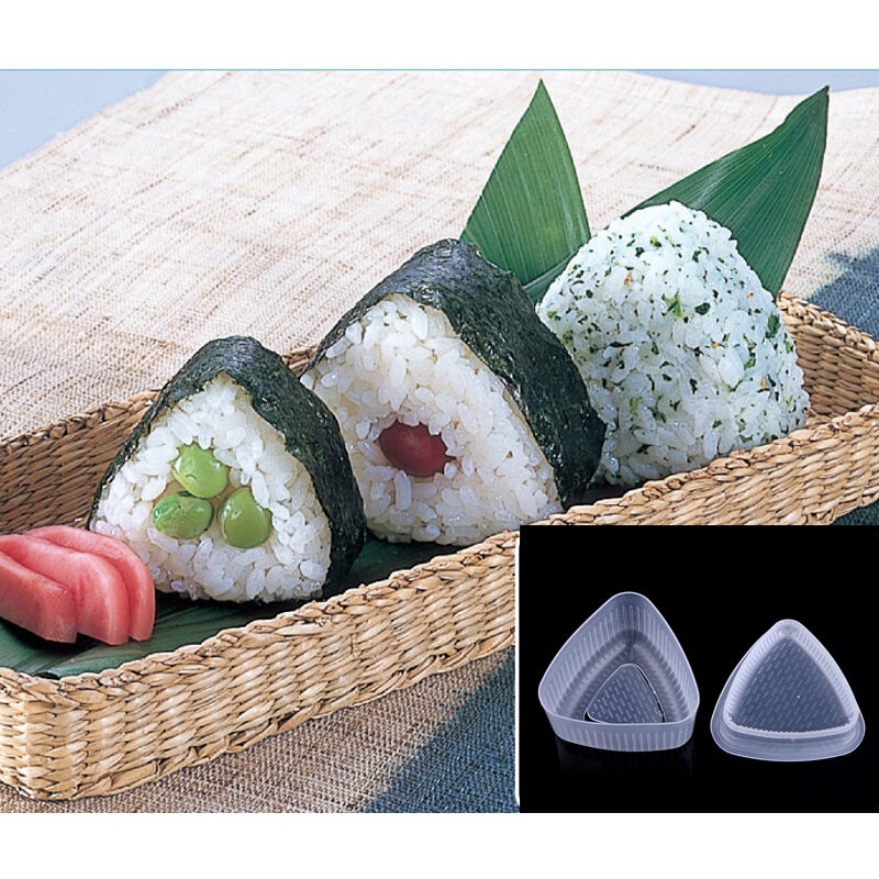 [DEASHOP] 1 PCS ONIGIRI CETAKAN SUSHI / CETAKAN BENTO BENTUK SEGITIGA / CETAKAN NASI SUSHI ONIGIRI SEGITIGA