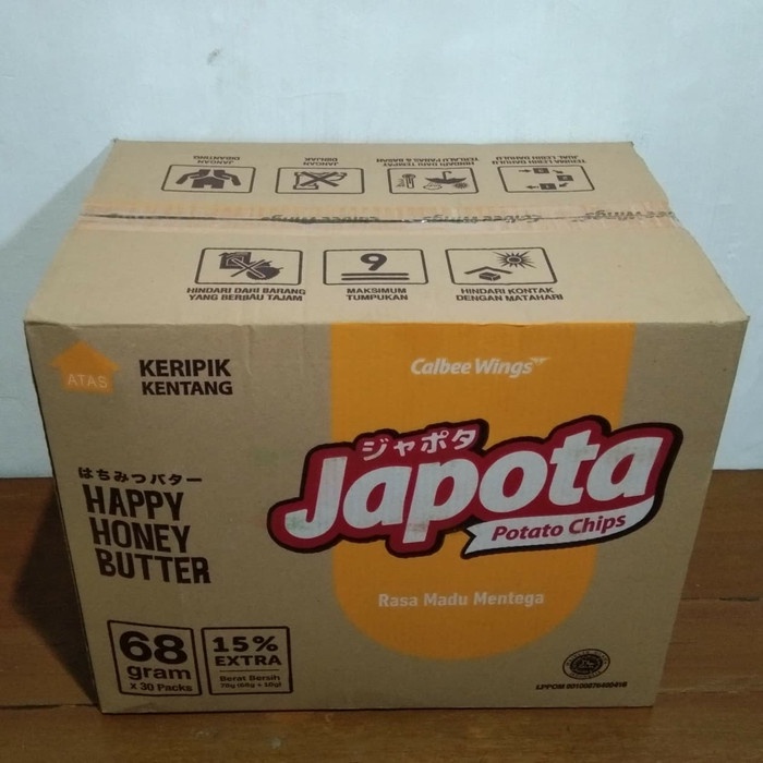 

TERBARU Keripik Japota Potato Chips Happy Honey Butter - 68 gr