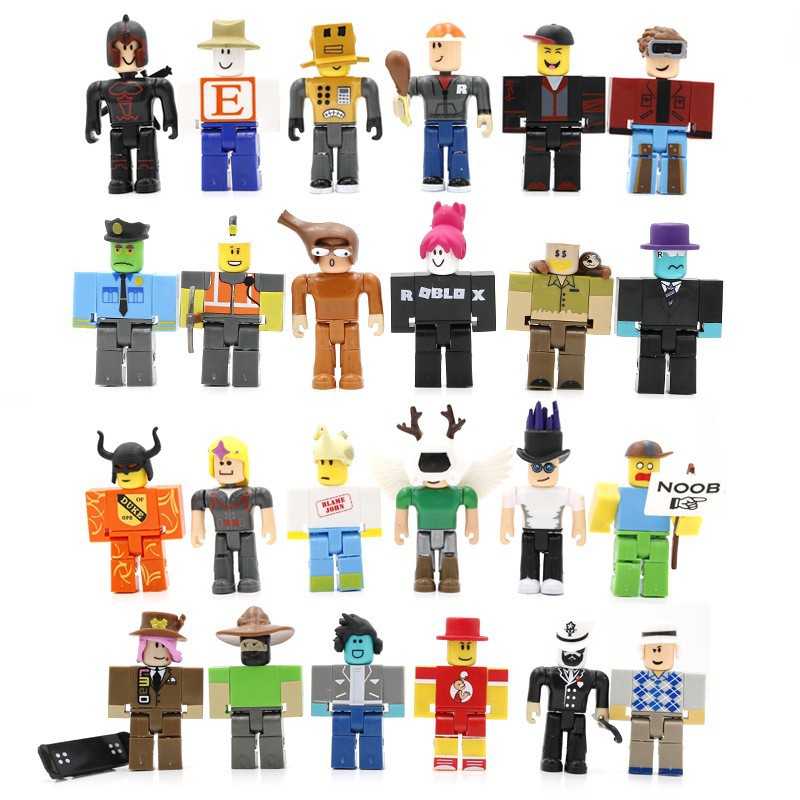 24pcs Set Roblox Games Pvc Action Figure Collection Toys Kids Gift - weekend fun on roblox roblox jailbreak roleplay update