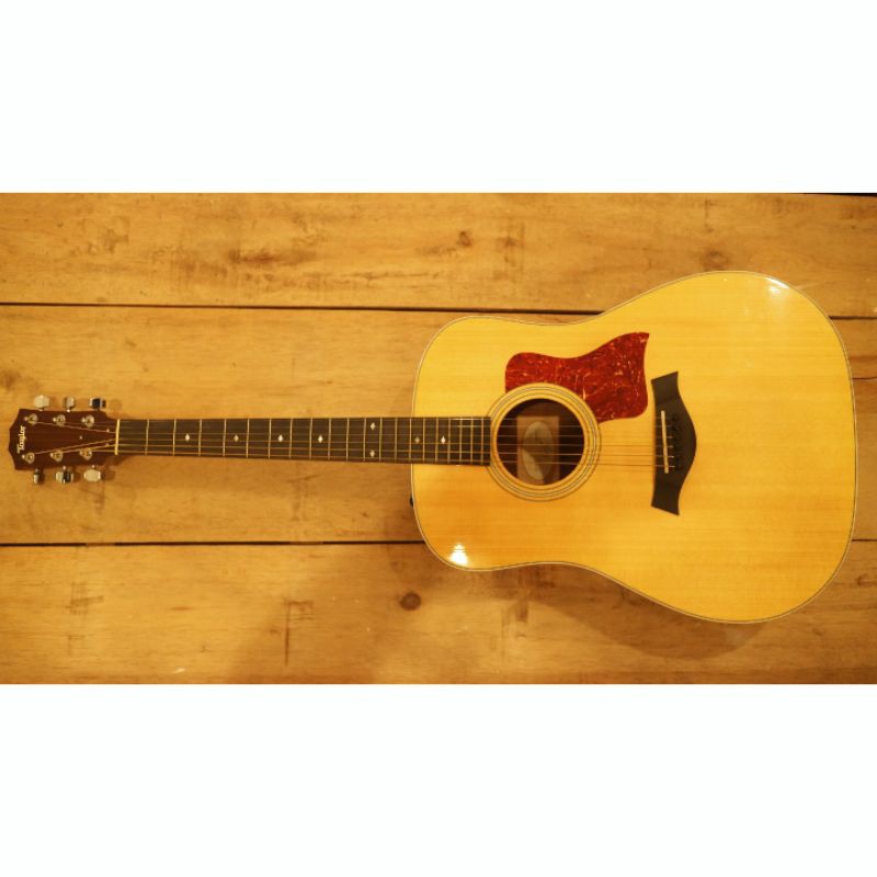 Gitar akustik elektrik Taylor 210e DLX original mulus include hardcase