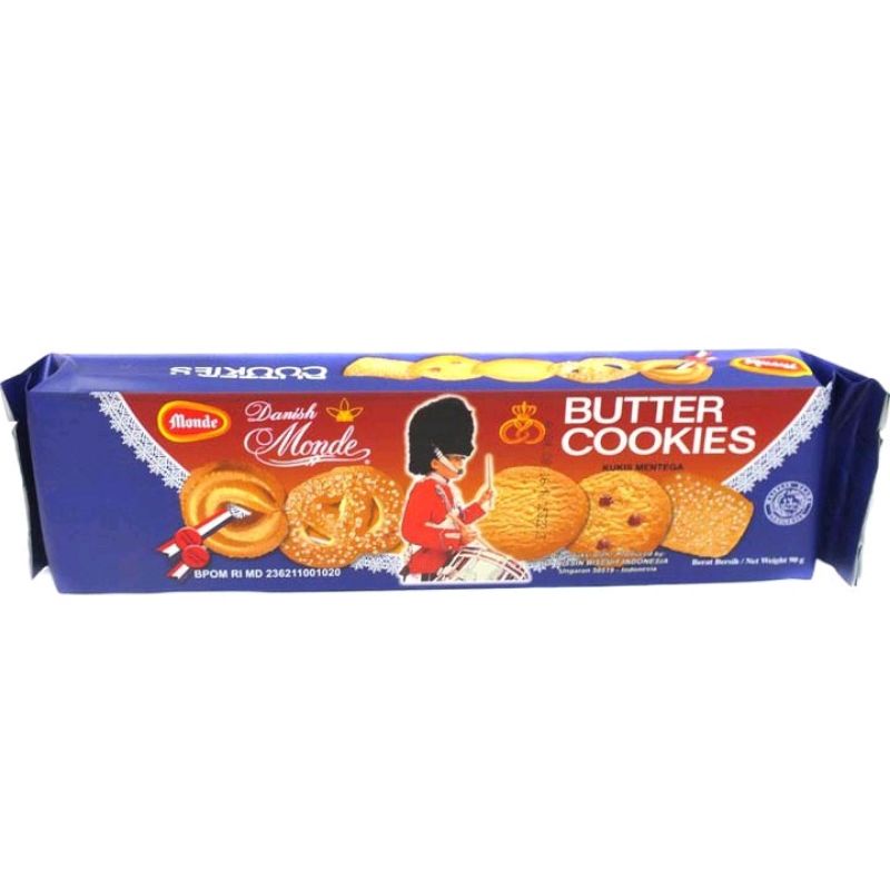 

Monde Butter Cookies 90 gr