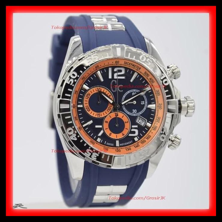 Promo Jam Gc Pria Terbaru Original Sporty | Jam Gc Cowok Guess Collection Berkualitas