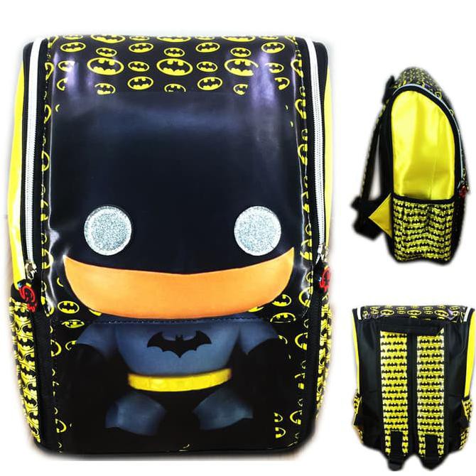 Nice Stuff Tas Ransel Sekolah Anak Tk Batman Kids 3D Timbul Jepang