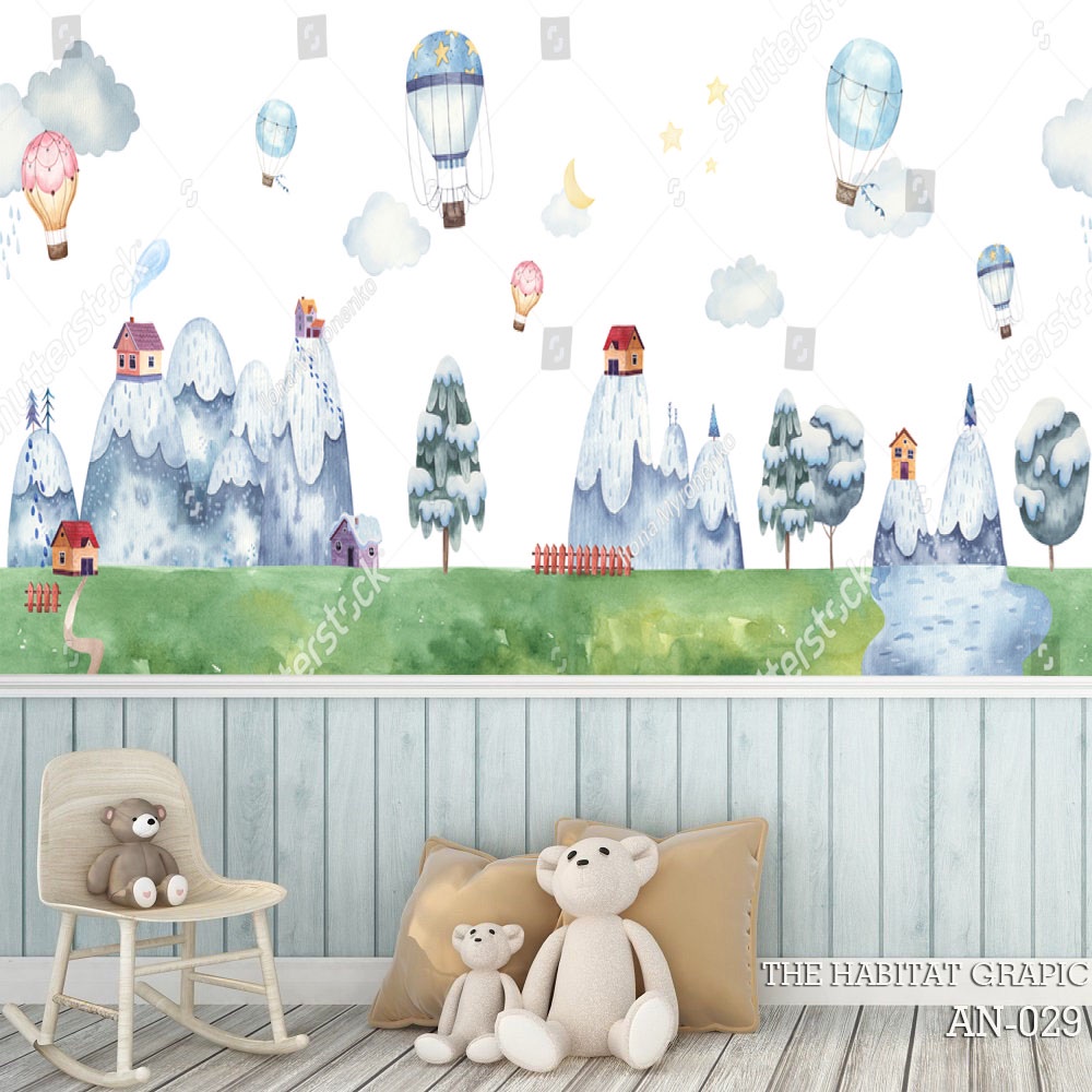 BARU Wallpaper Dinding Kids- Wallpaper Anak 3d- Wallpaper Dinding Anak- Wallbaby 3d- Wallpaper 3d