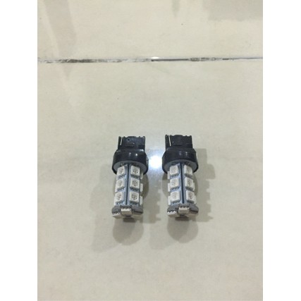 12VOLT - LED T20 KAKI 1 UNTUK SEIN / LAMPU MUNDUR (PUTIH, BIRU, HIJAU, KUNING, PINK, ICEBLUE)