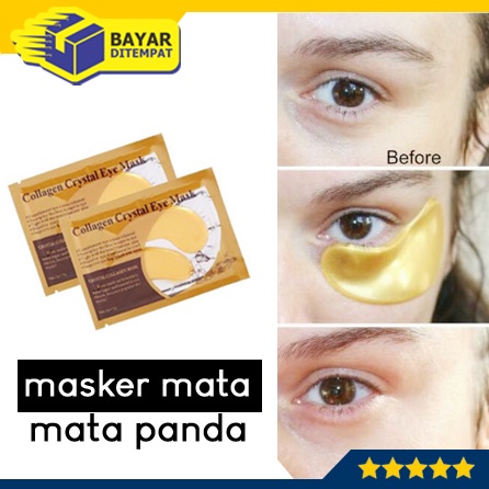 Masker Mata Mask Kantong Mata Panda Gold Moist