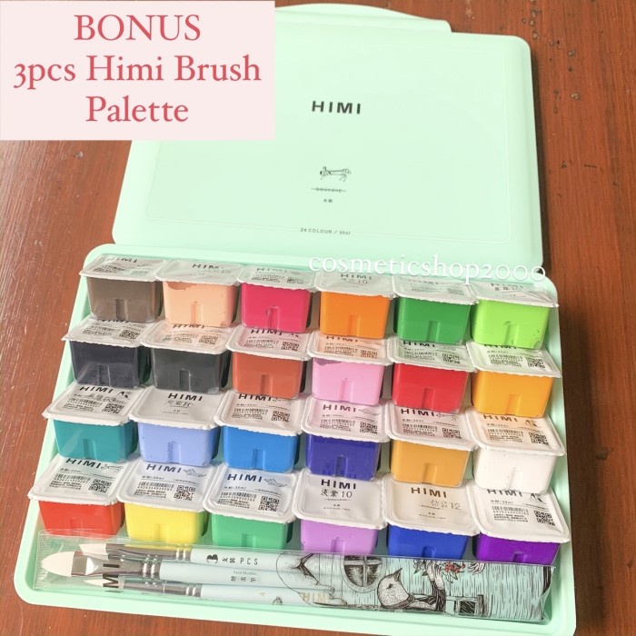 

Miya Himi Gouache 24 Colors 30ml - Mint