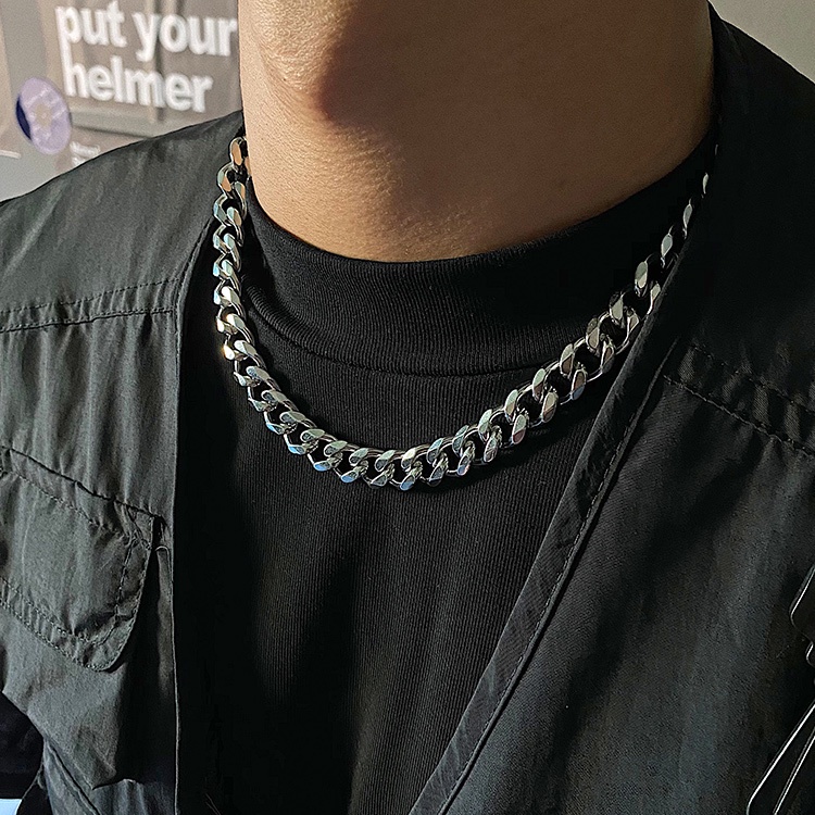 Titanium Steel Necklace Accessories Hip-hop Street Hipster Versatile