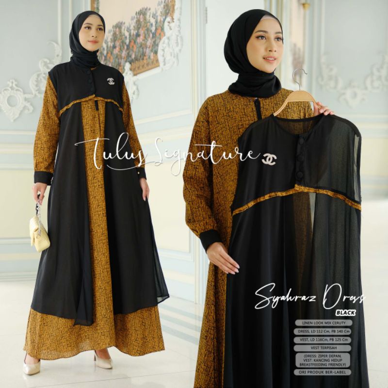 Syahraz dress premium by tulus signature