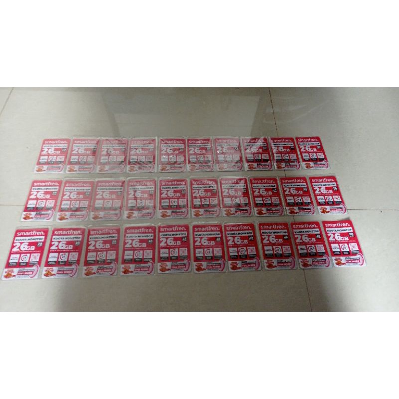 Voucher Smartfren 18gb nonstop