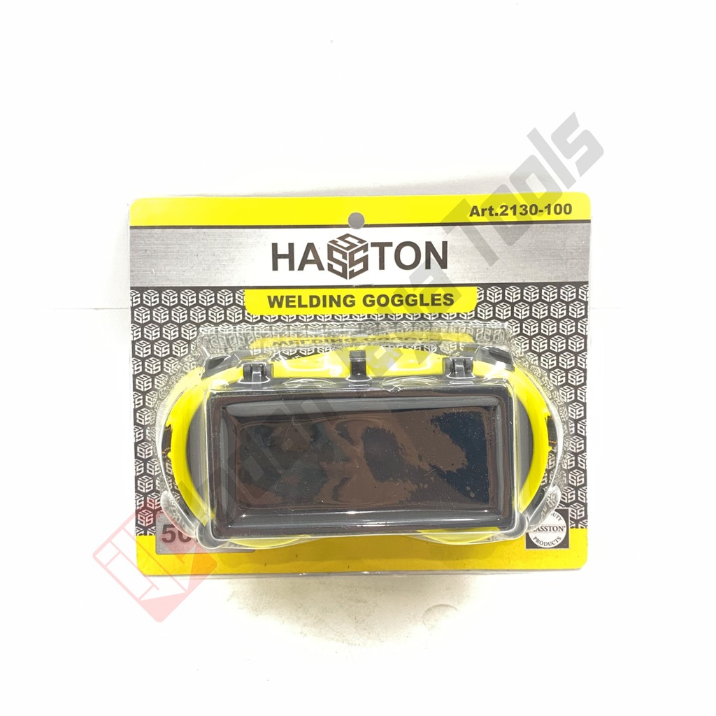 HASSTON 2130-100 Welding Goggles - Kacamata Las Buka Tutup Gerinda