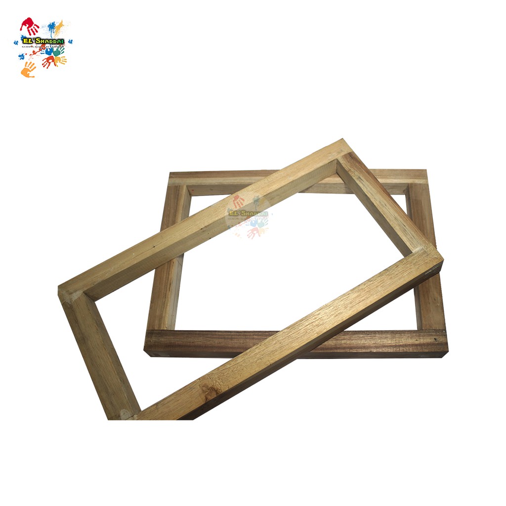 Kayu screen sablon 40x60 TANPA KAIN