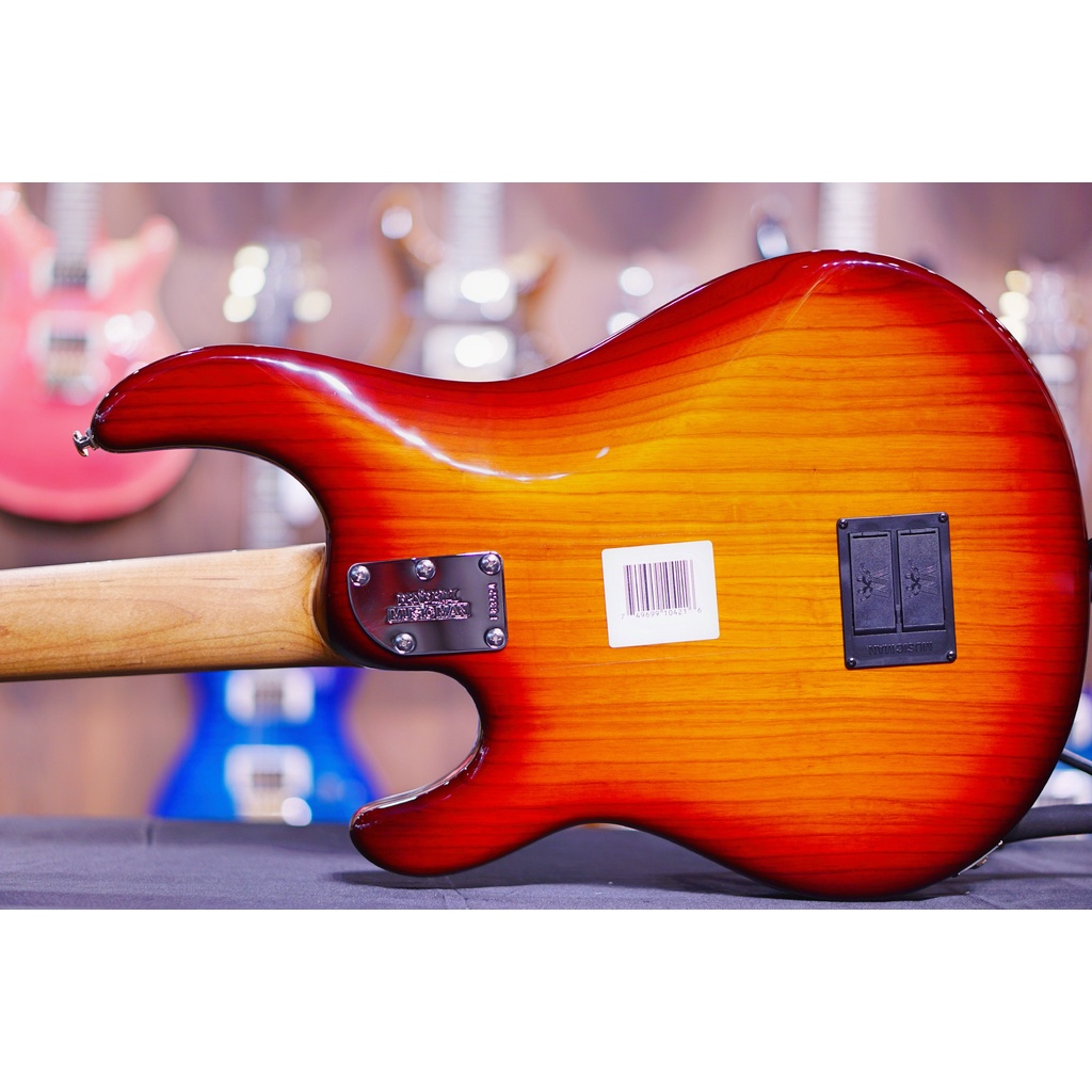 Ernie Ball Music Man StingRay 5 Special HH Bass Guitar - Burnt Amber with Maple Fingerboard F83624