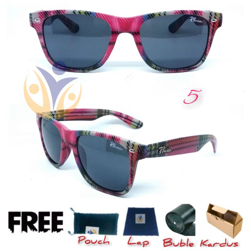 Kacamata hitam pantai model safari uv protection